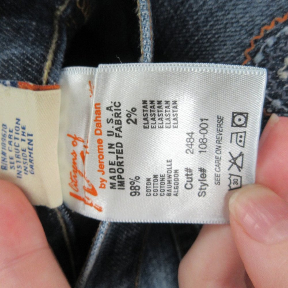 Citizens of Humanity Ric Rac #108 Stretch Low Waist Bootcut Jeans Size 28 - Picture 10 of 15